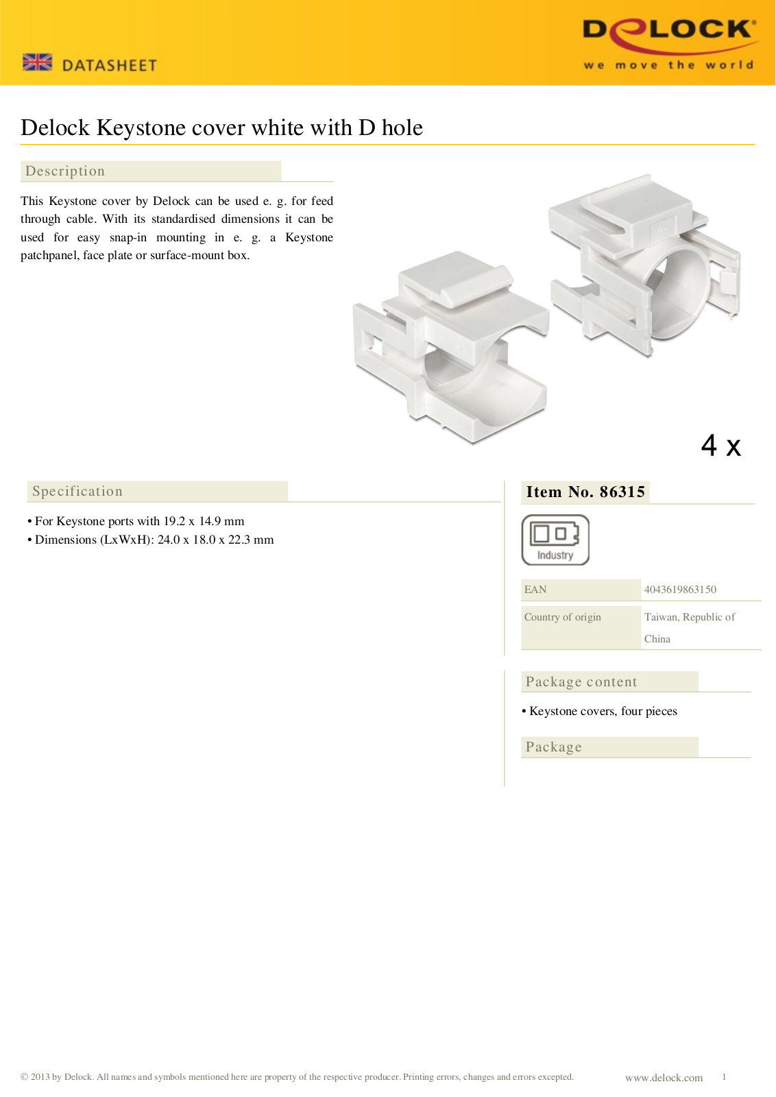 DeLOCK 86315 User Manual