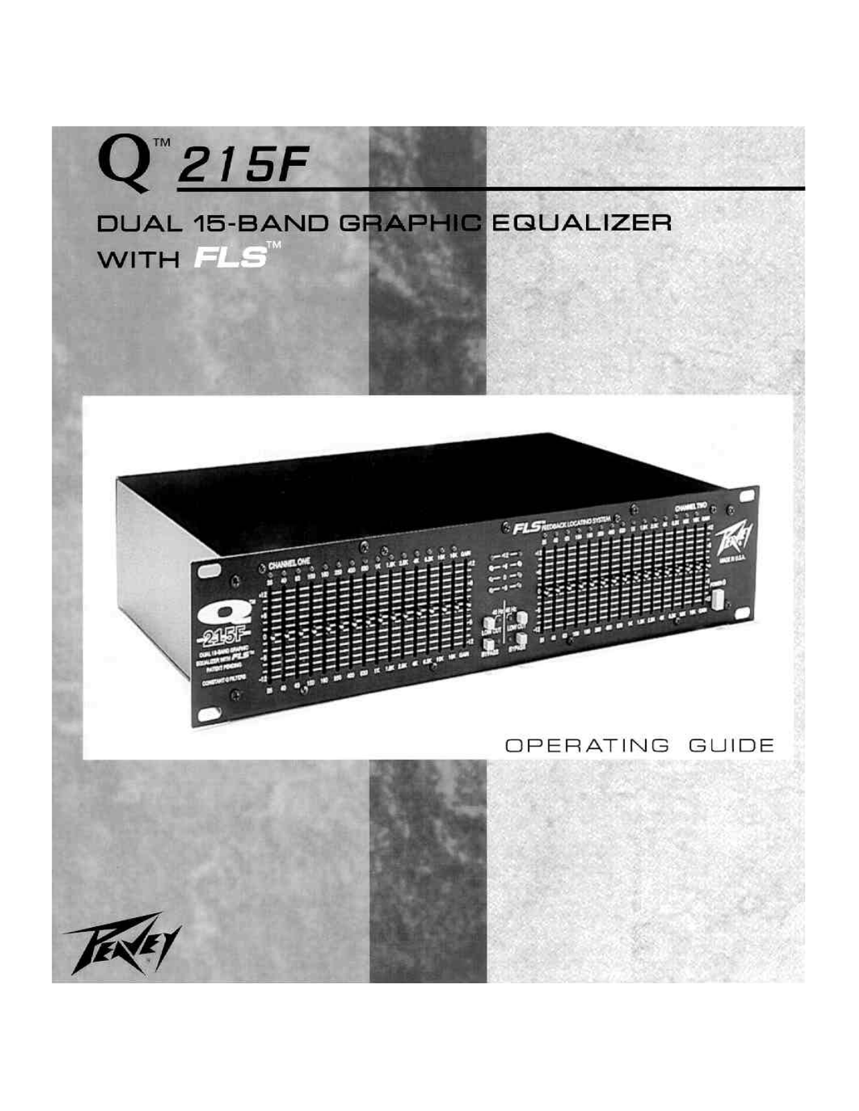 Peavey Q215F User Manual