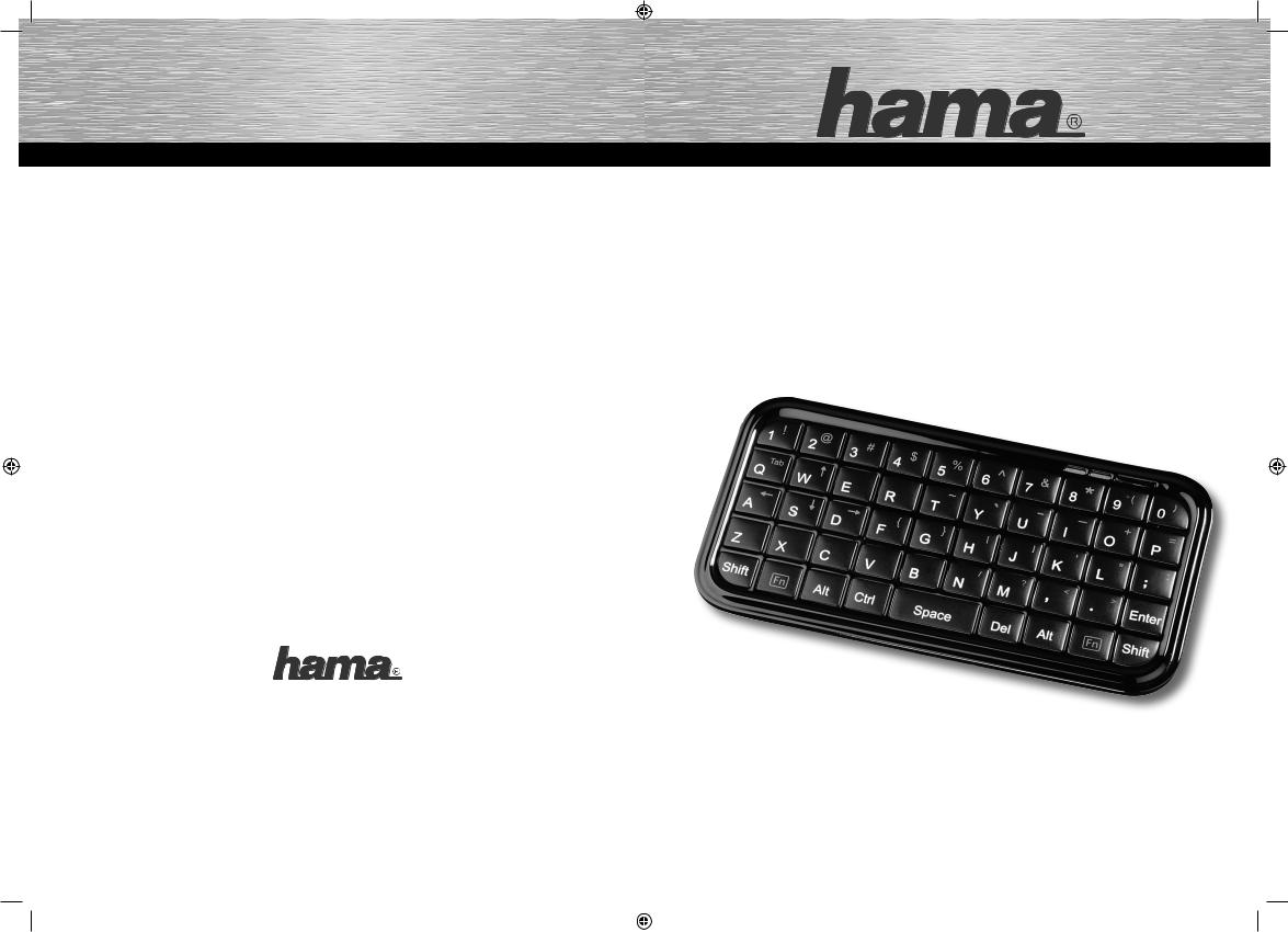 Hama 108150 User manual