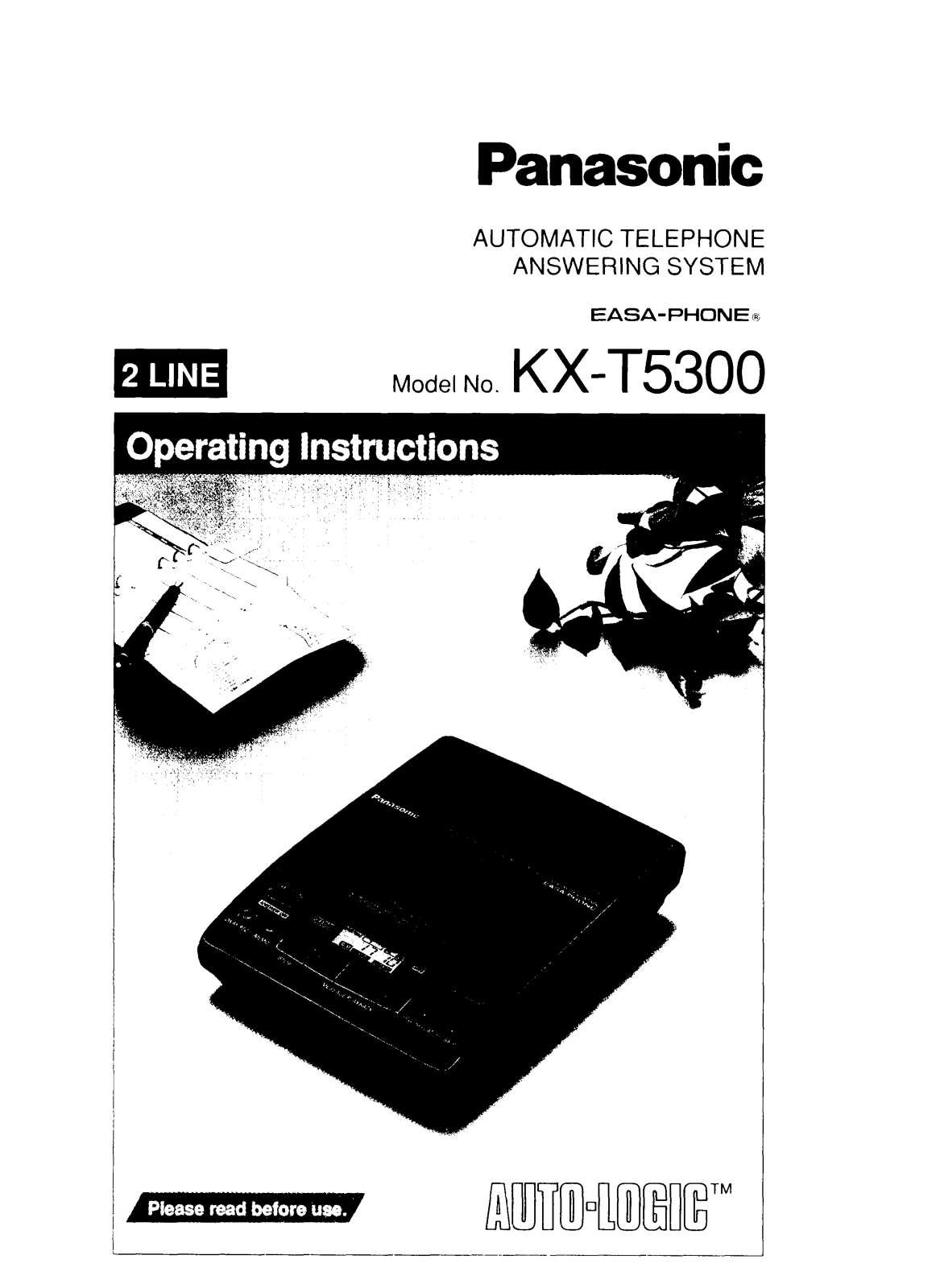 Panasonic kx-t5300 Operation Manual