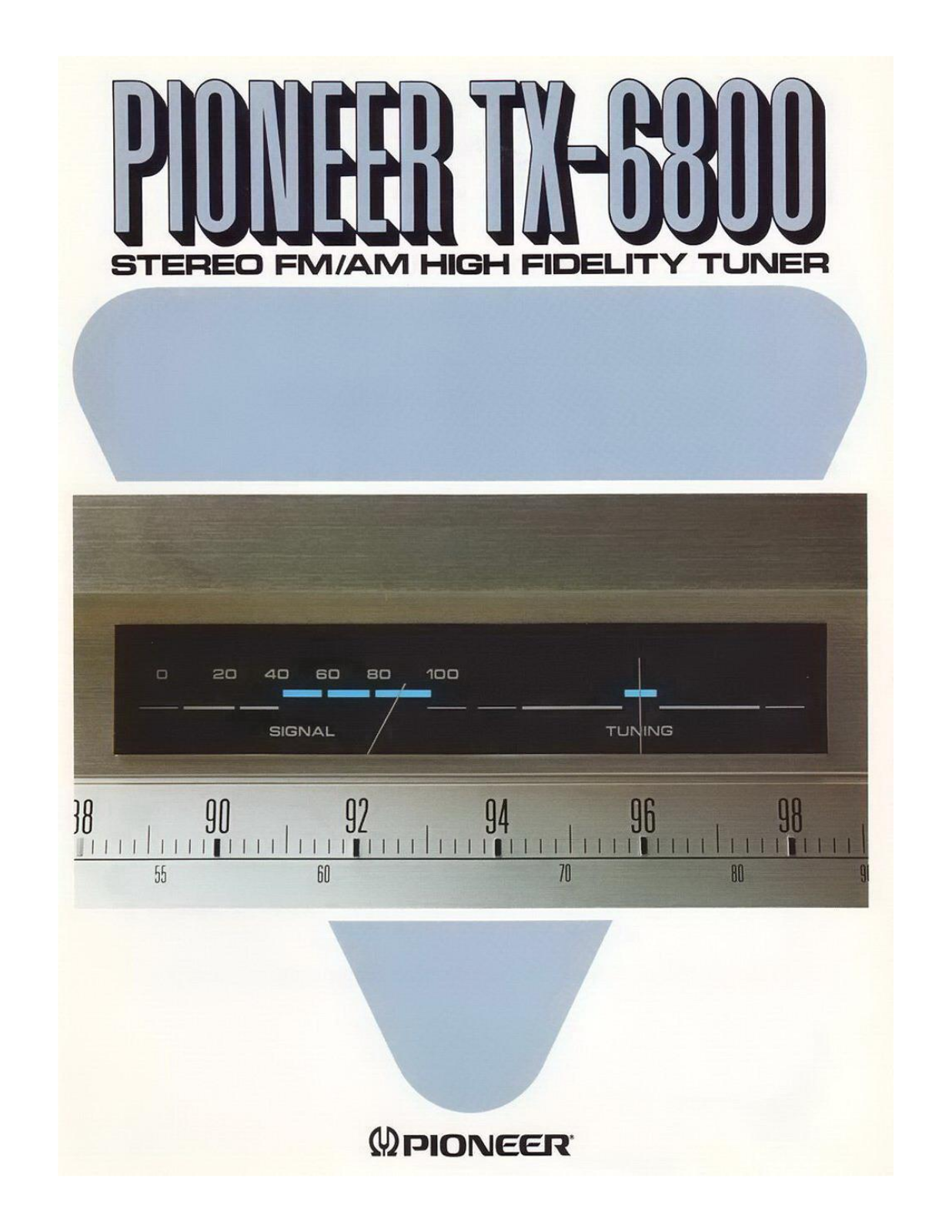 Pioneer TX-6800 Brochure