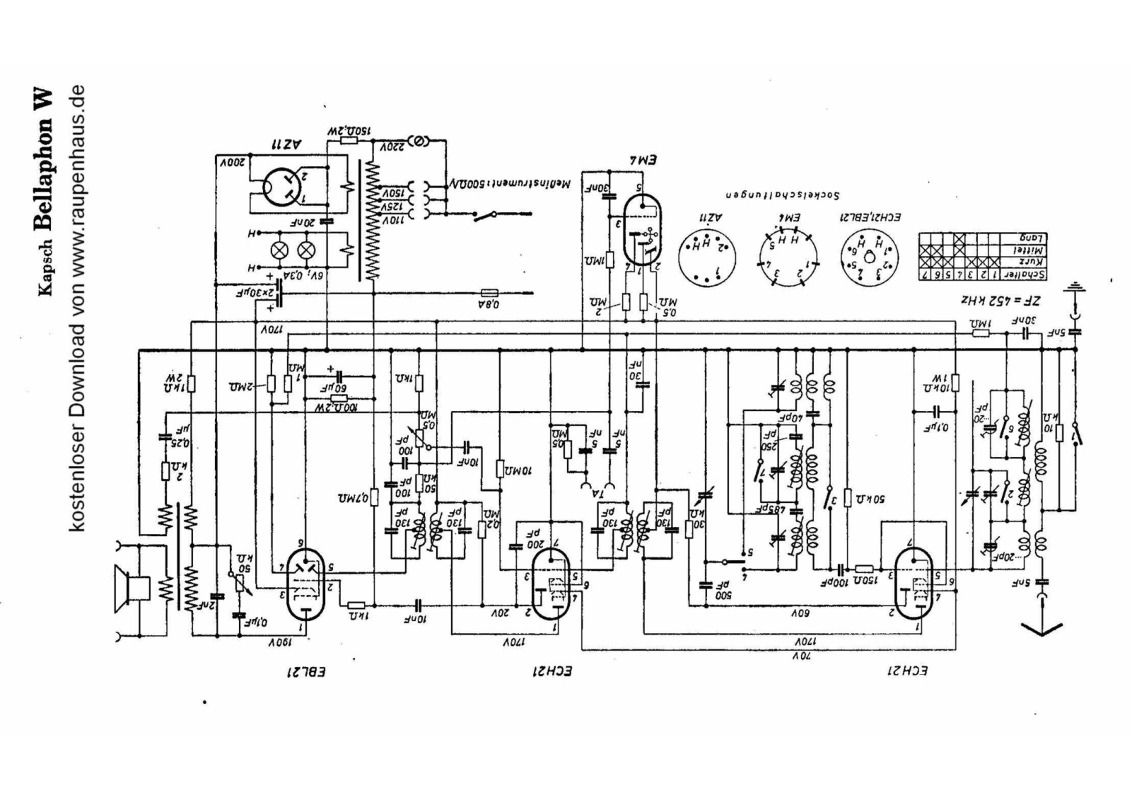 Other K Kapch-BellaphonW Schematic - ManualMachine.com