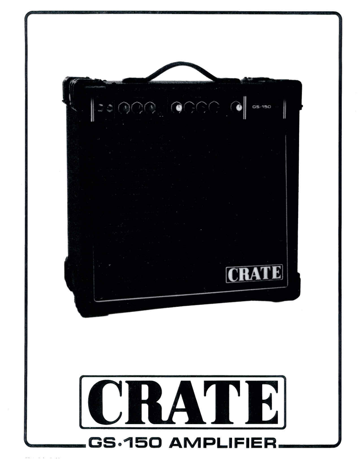 Crate Amplifiers GS.150 User Manual