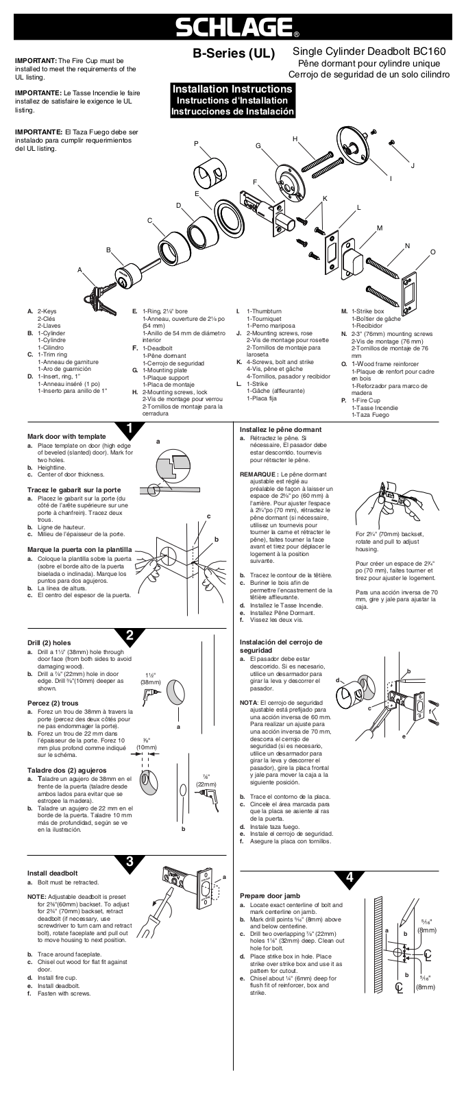 Factory Direct Hardware B560BD User Manual