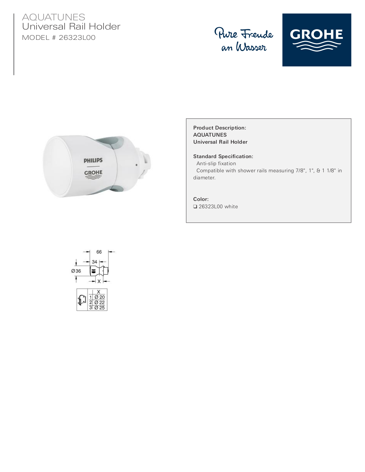 GROHE GRH5410 Specifications - ManualMachine.com