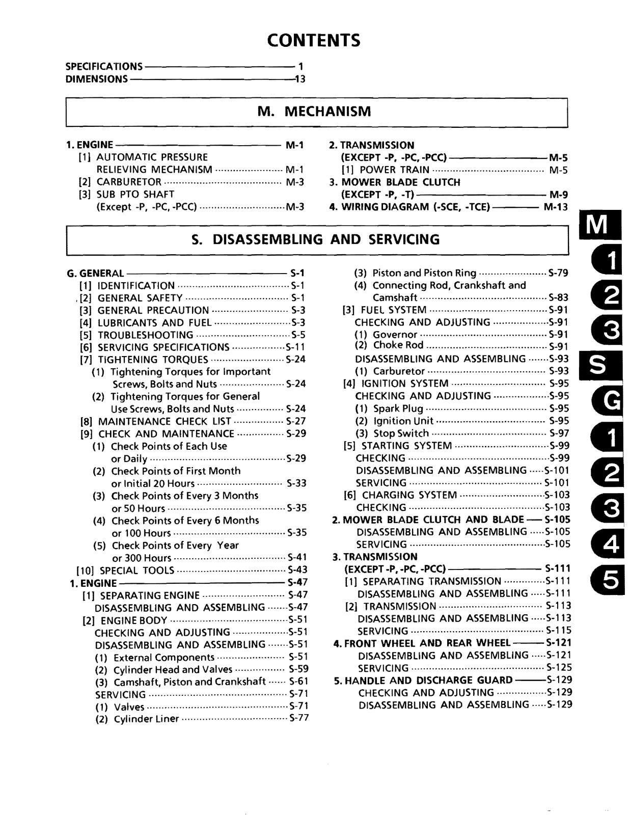Kubota W5019-P, W5019-PC, W5021-PC, W5019-T, W5021-PCC User Manual - ManualMachine.com
