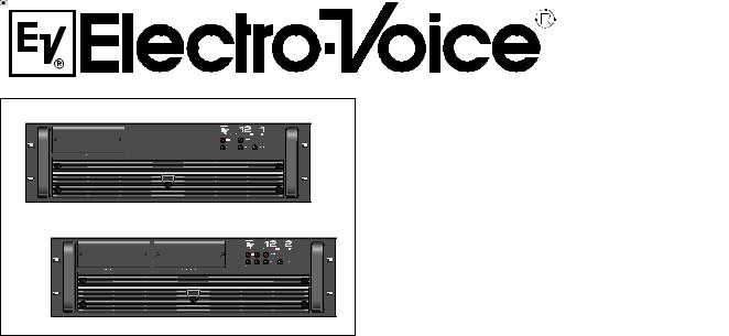 Electro-Voice P1201, P1202 EDS User Manual