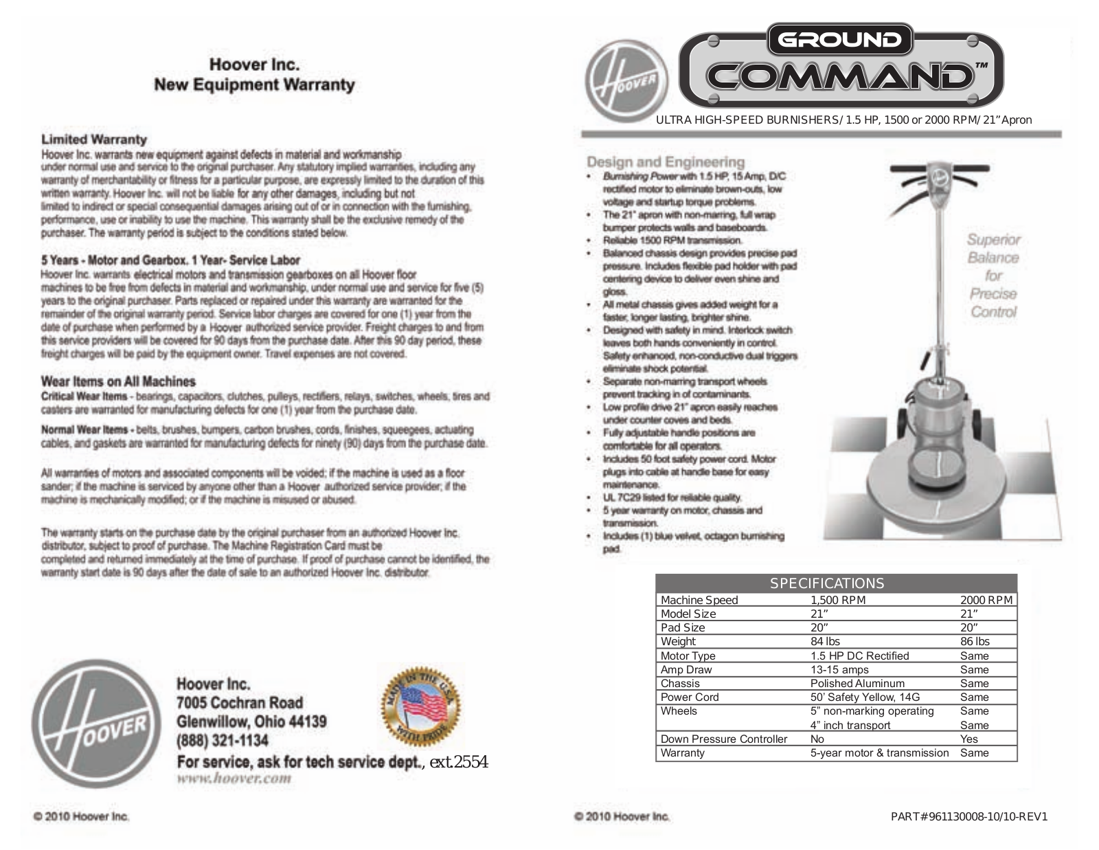 Royal Vacuums CH81055 User Manual