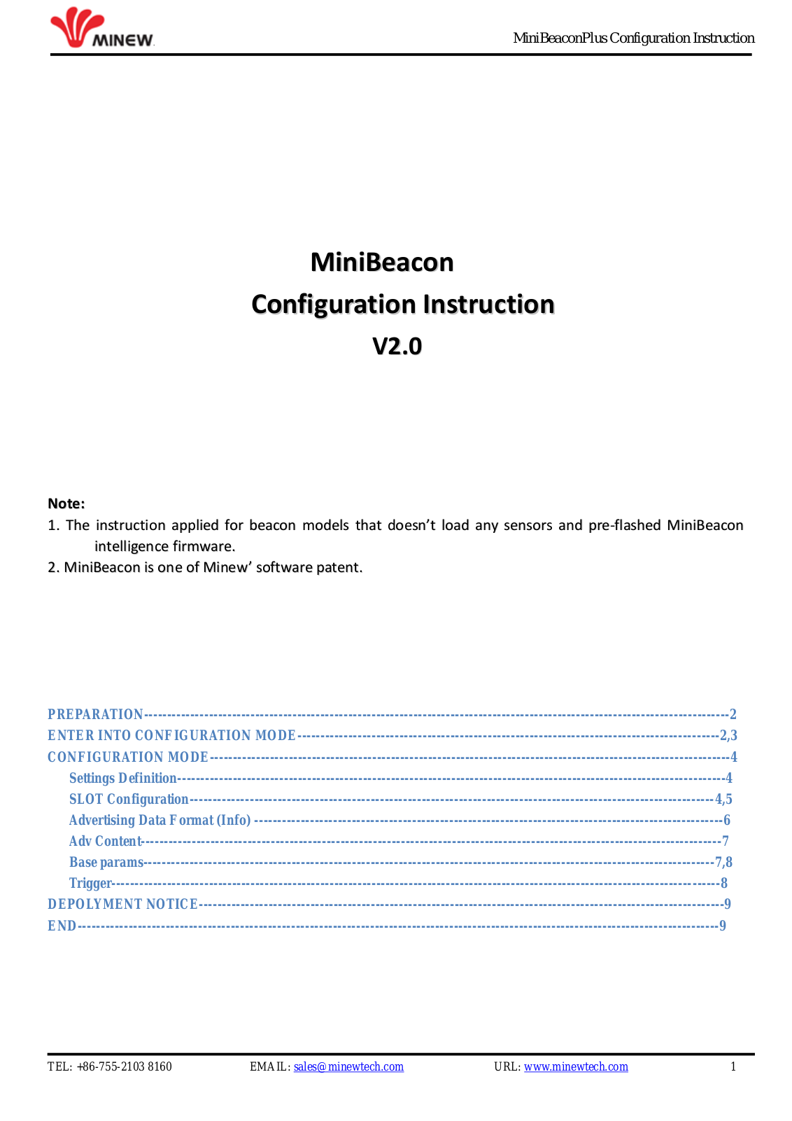 MINEW TECHNOLOGIES D83, C10 User Manual