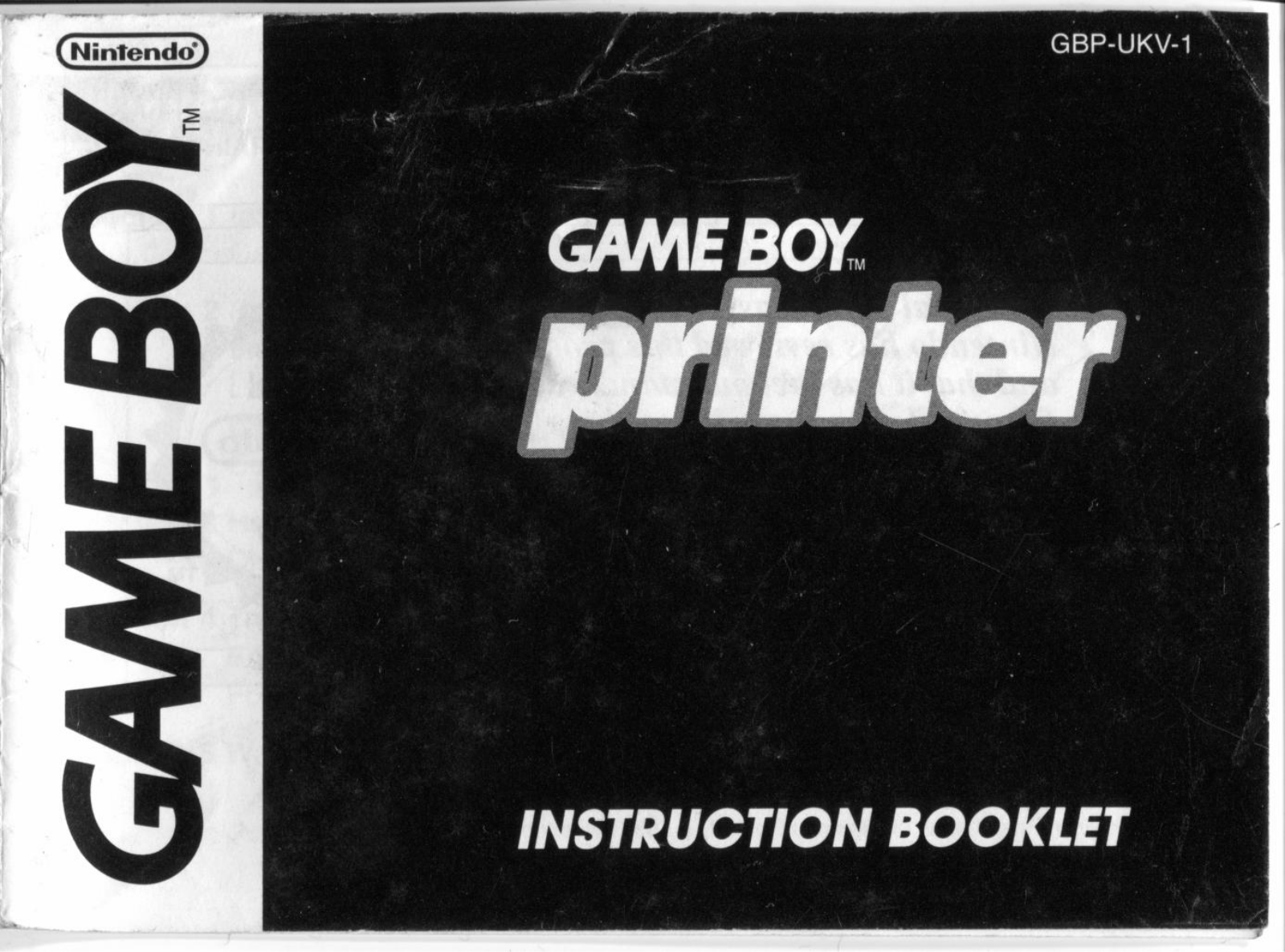 Nintendo Game Boy Printer User Manual