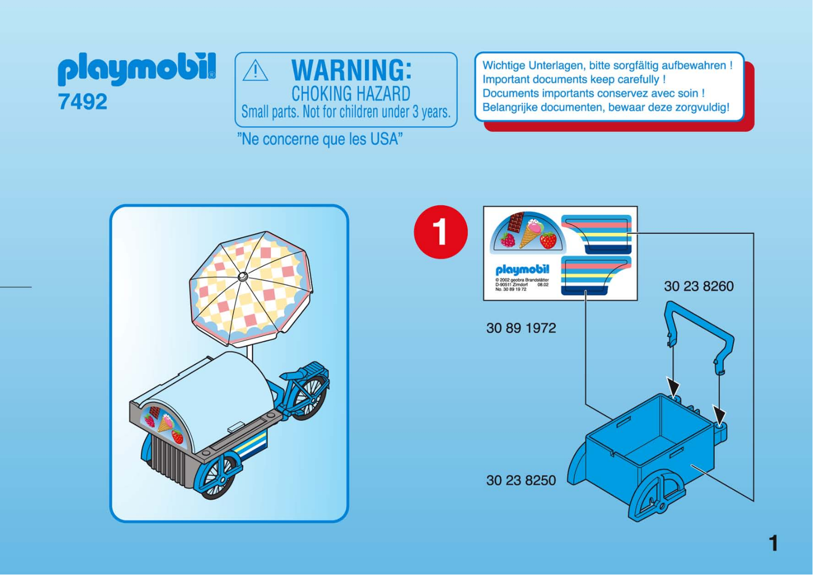 Playmobil 7492 Instructions