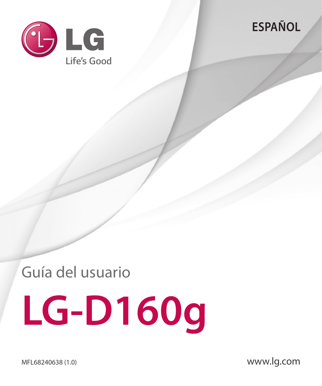 LG LGD160G Owner's manual