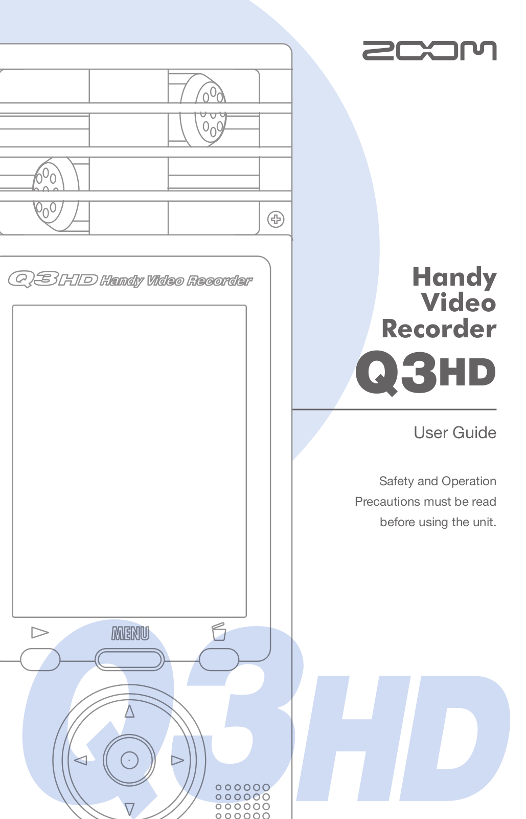 Zoom Q3 HD User Guide