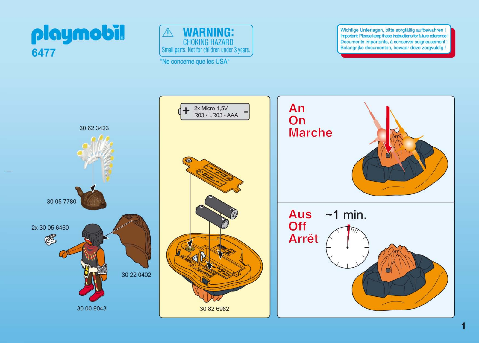 Playmobil 6477 Instructions