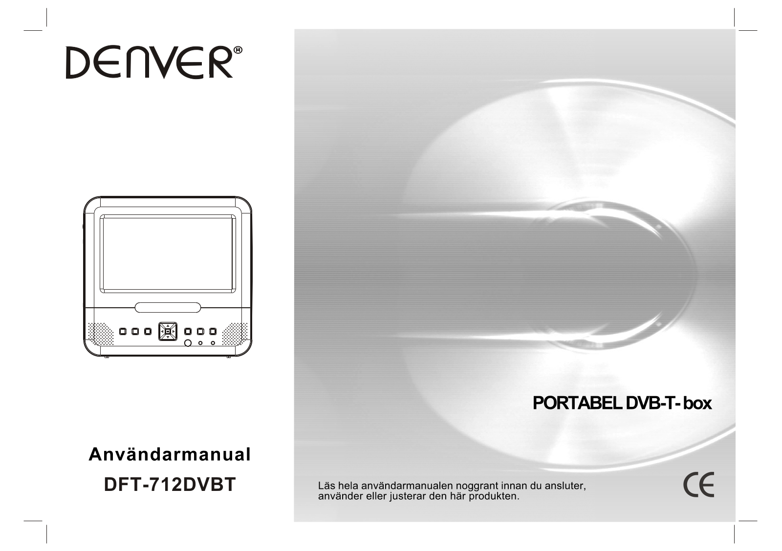 Denver DFT-712DVBT User Manual