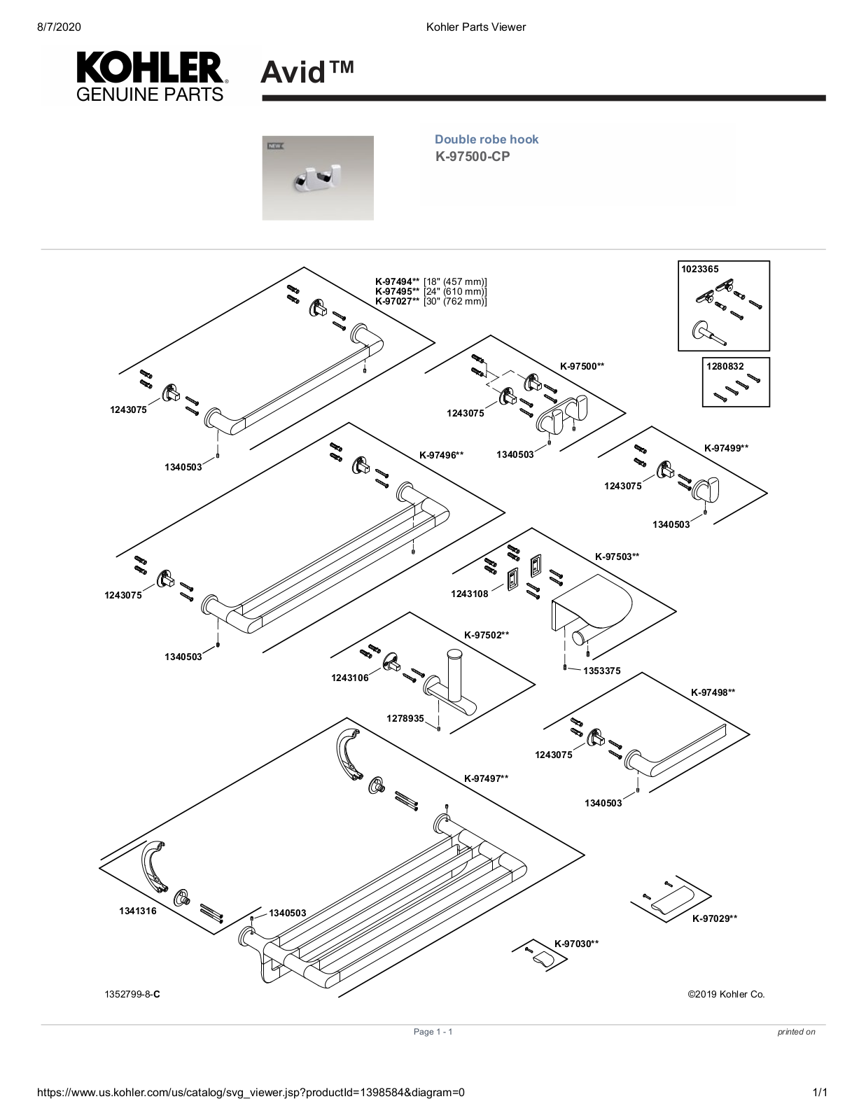 Kohler LBPR3581 Specifications - ManualMachine.com
