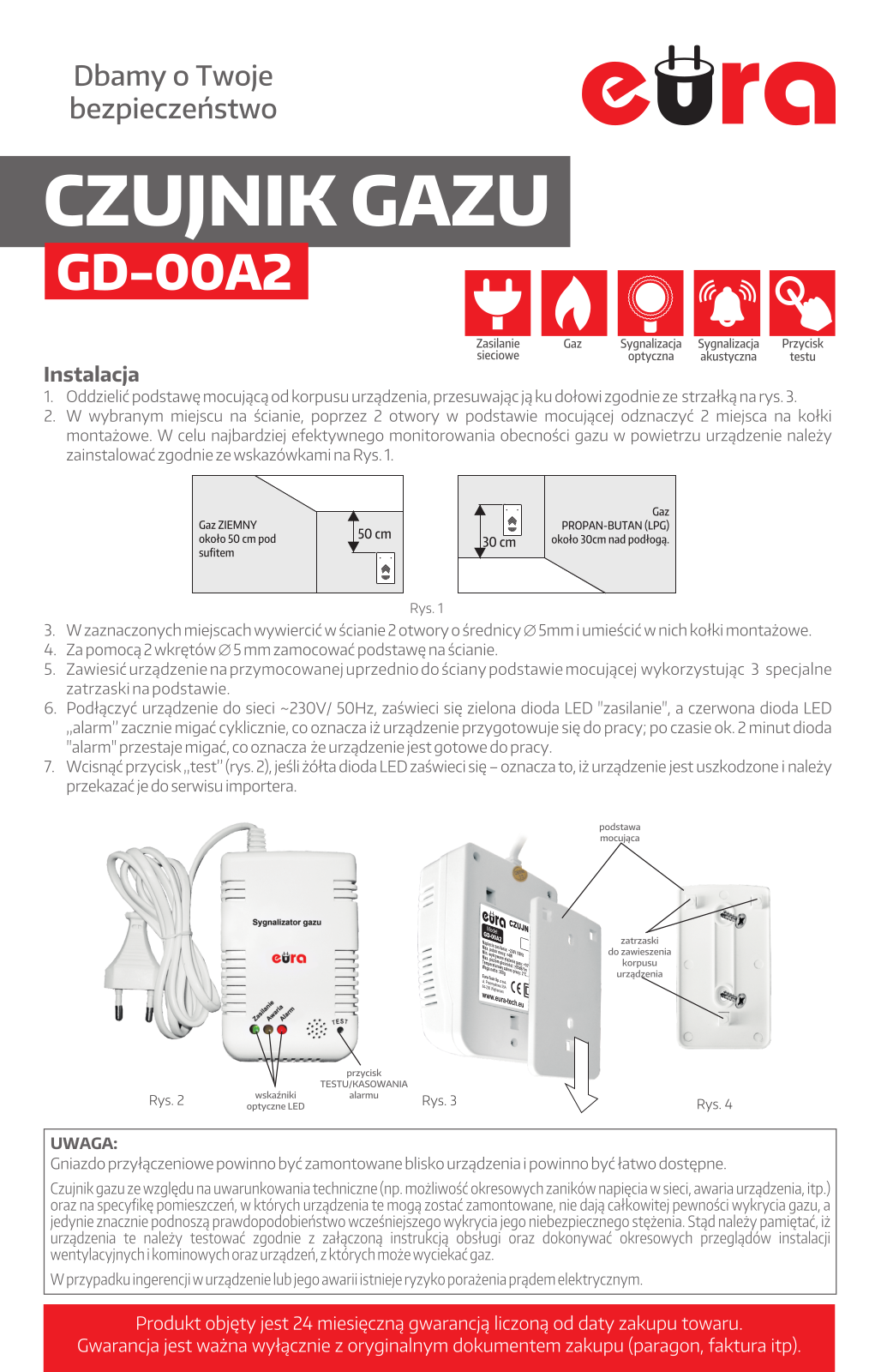 EURA GD-00A2 User guide - ManualMachine.com