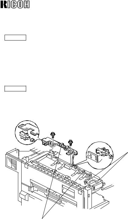 Ricoh cl7000 Technical Bulletin