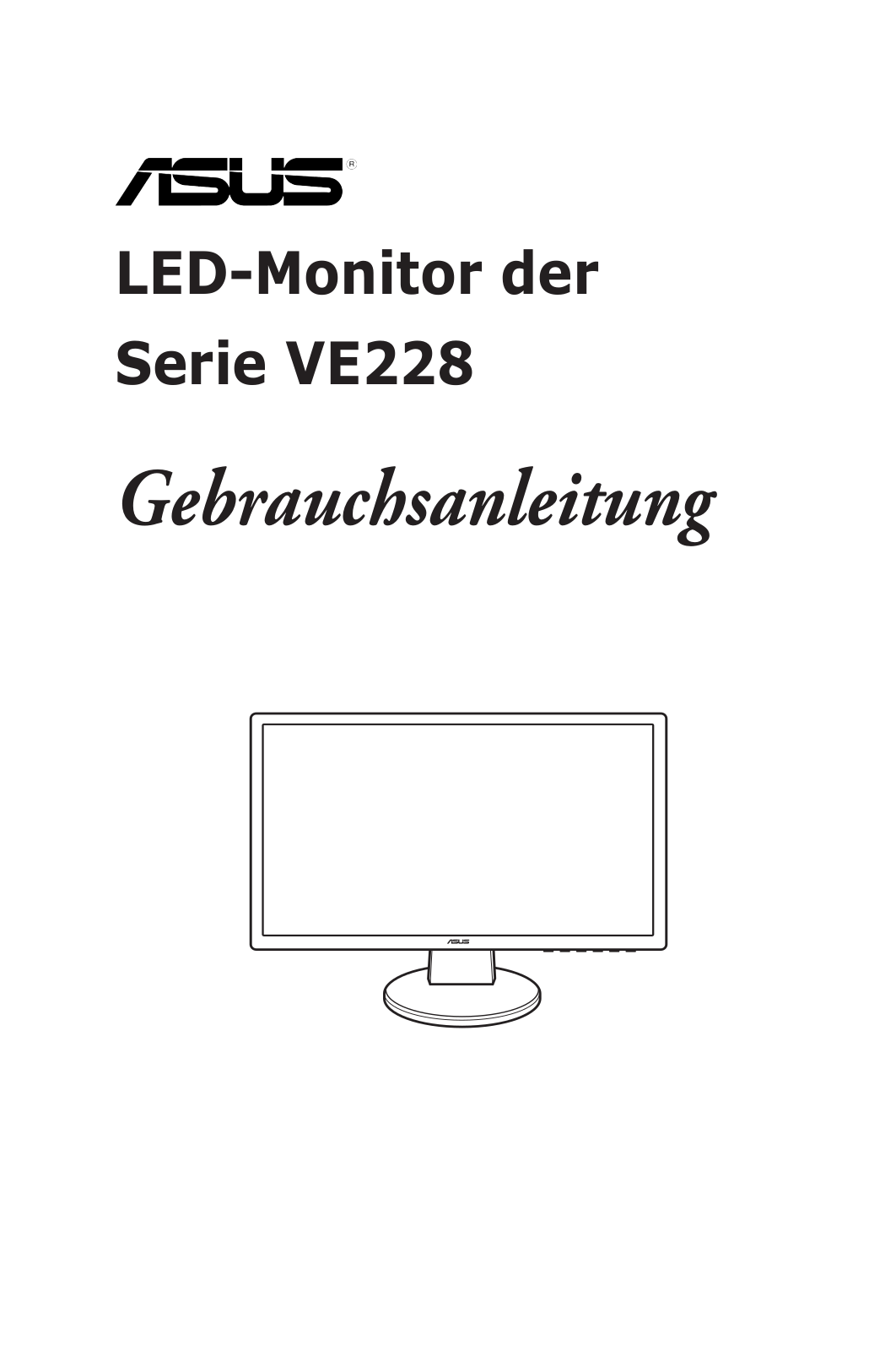 Asus VE228 Series User manual