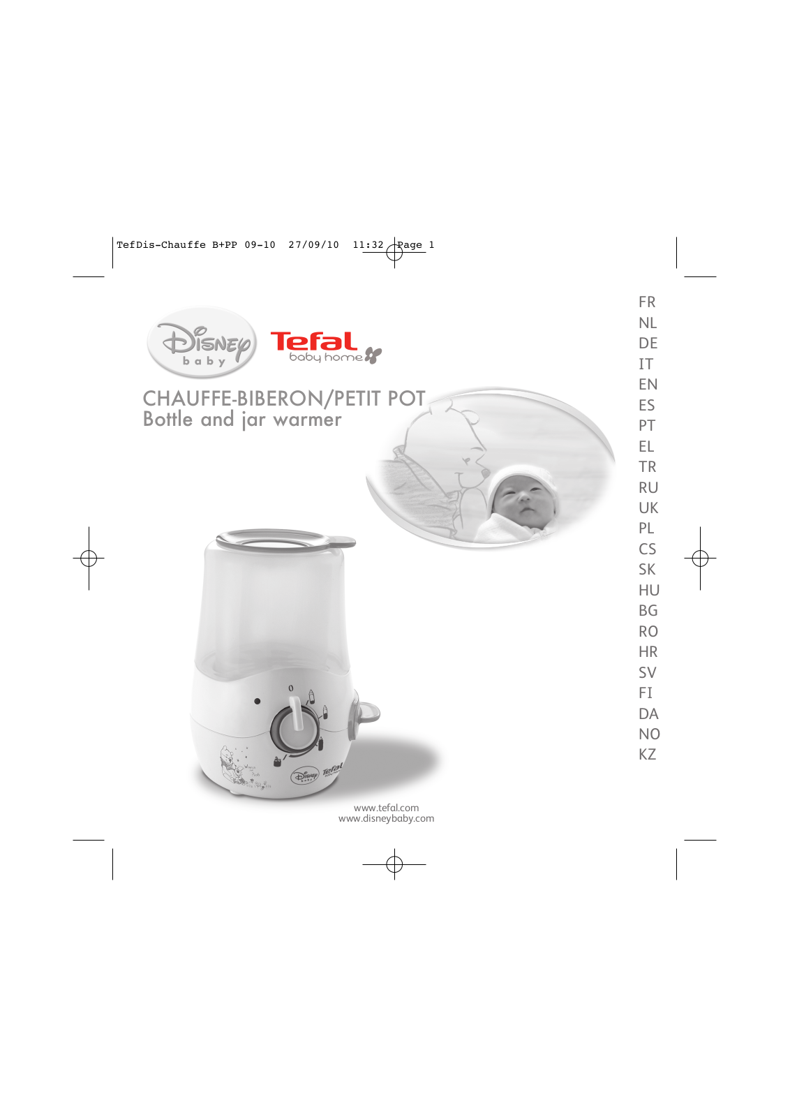 Tefal TD1100K0 Disney User Manual