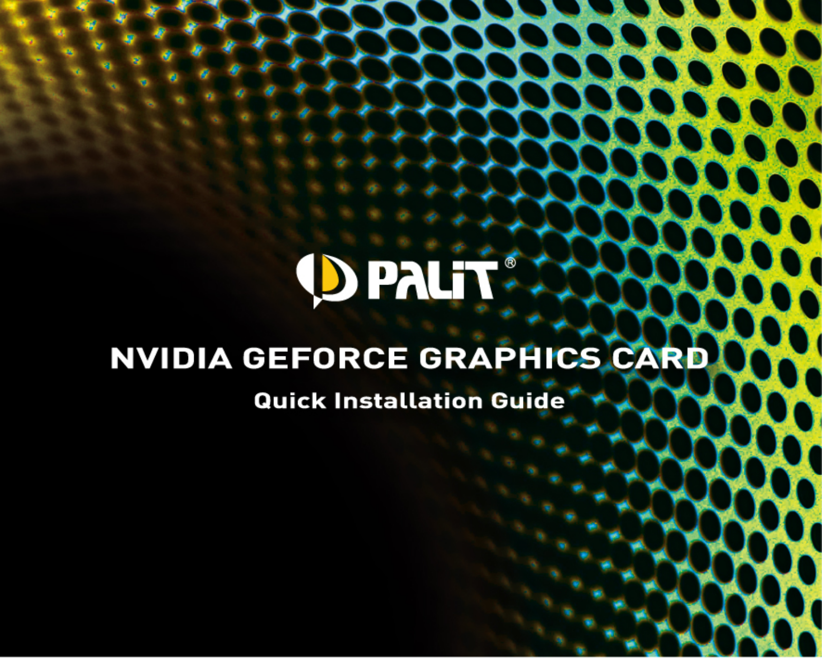 Palit GTX1080 DUAL OC User Manual