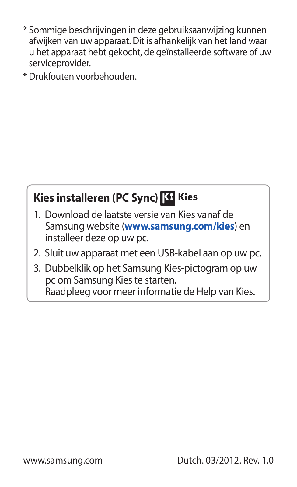 Samsung GT-S6500D User Manual