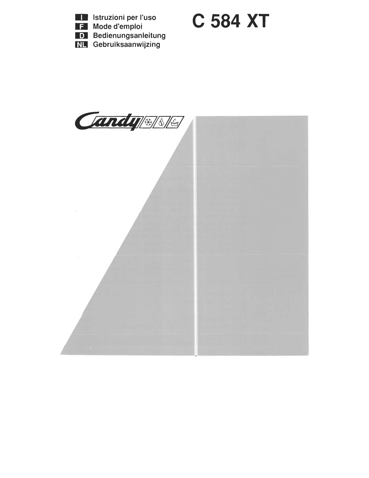 CANDY C 584 XT User Manual