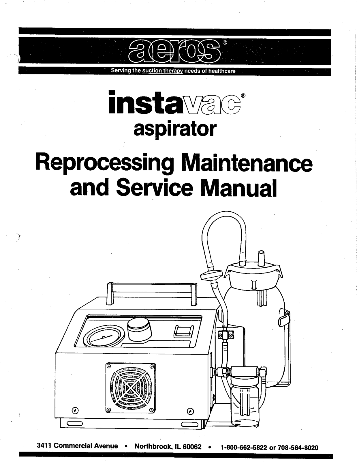 Aeros Aspirator Instavac User manual