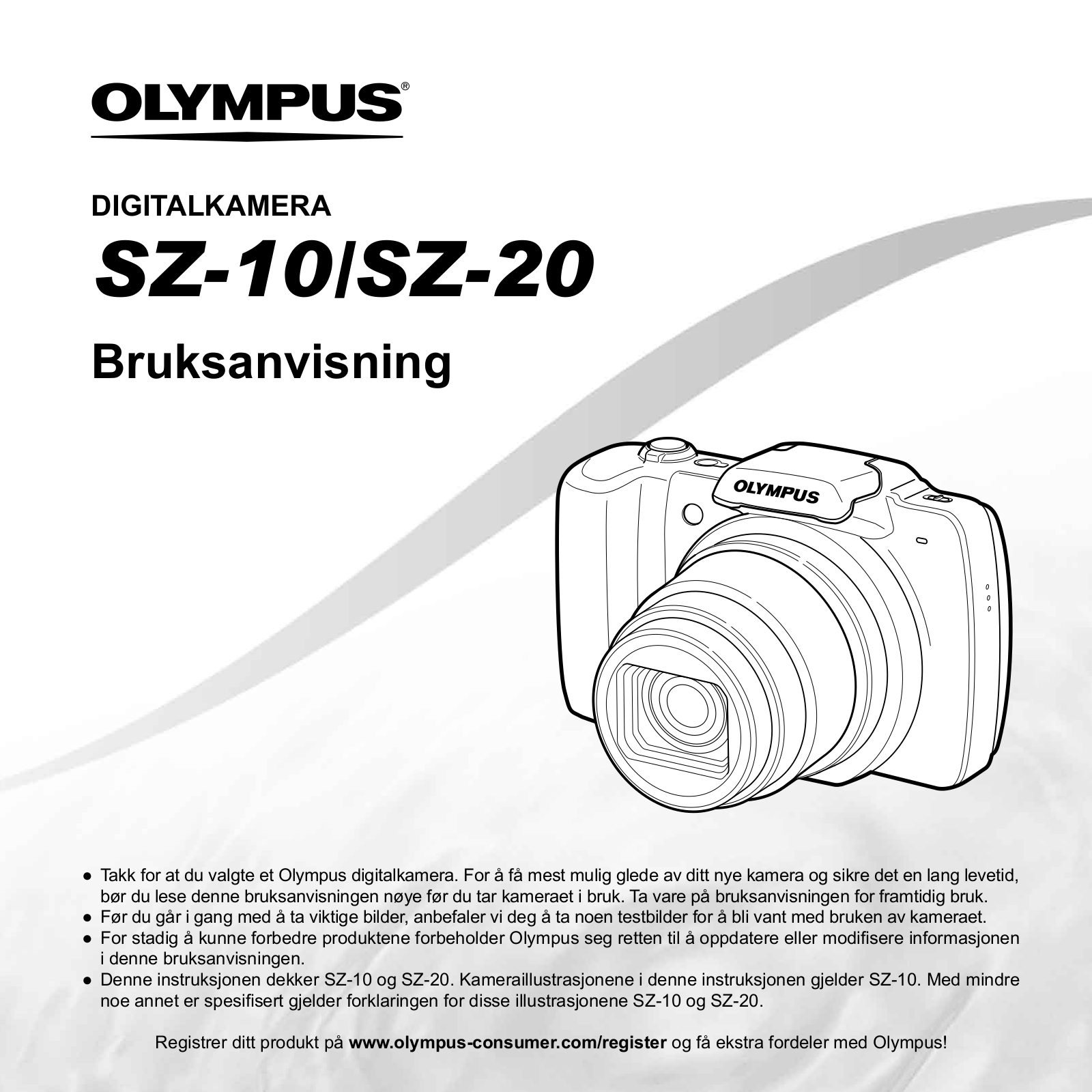 OLYMPUS SZ-10 User Manual