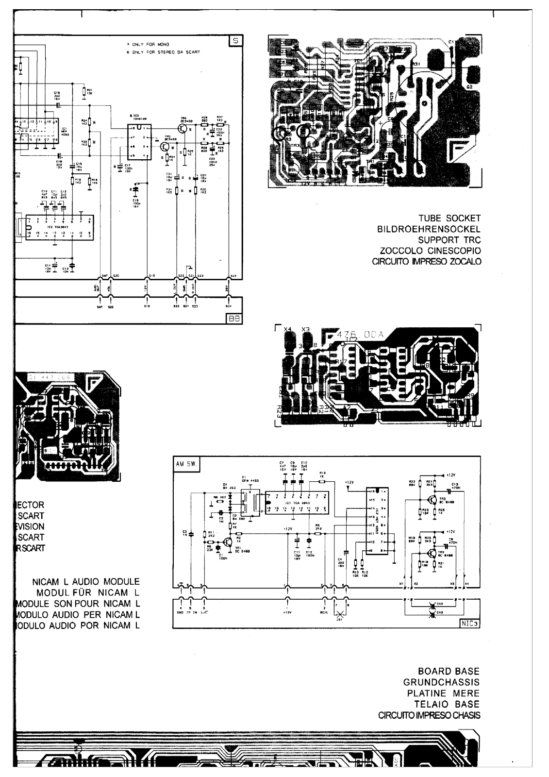 Grundig F16 Schematic