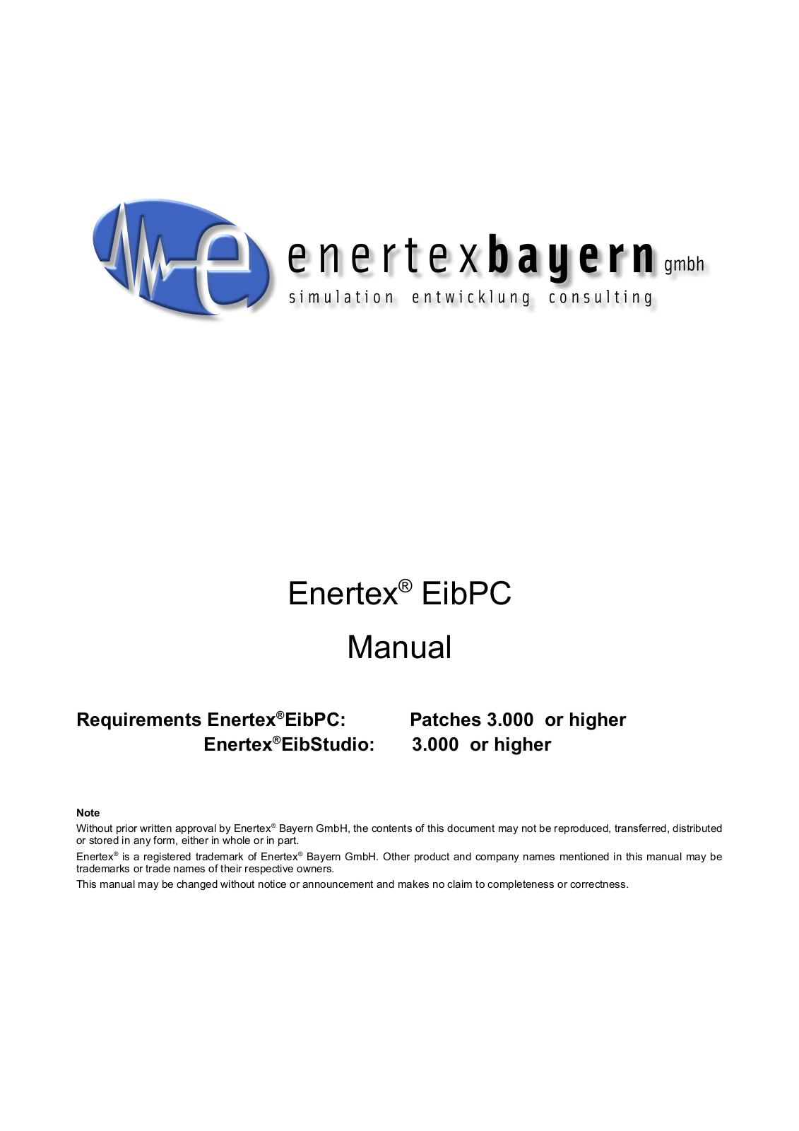 enertexbayern EibPC User Manual