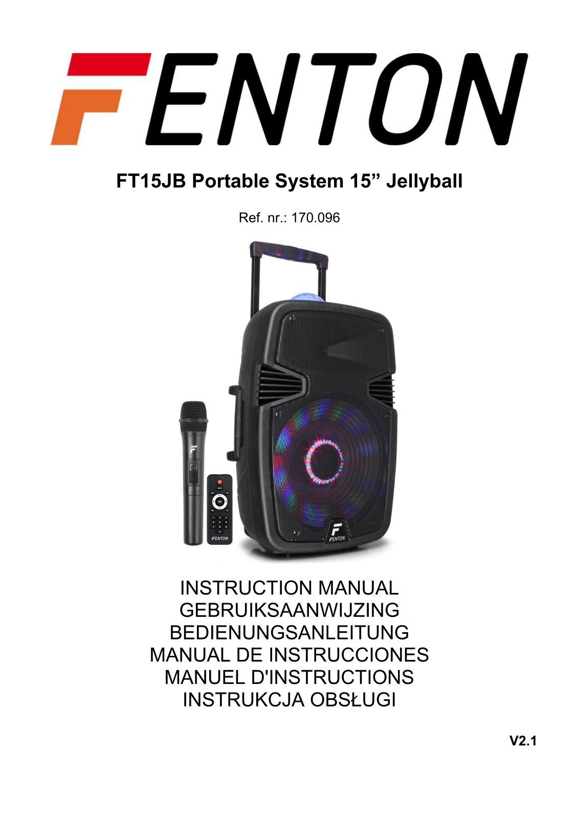 Fenton FT15JB User guide - ManualMachine.com