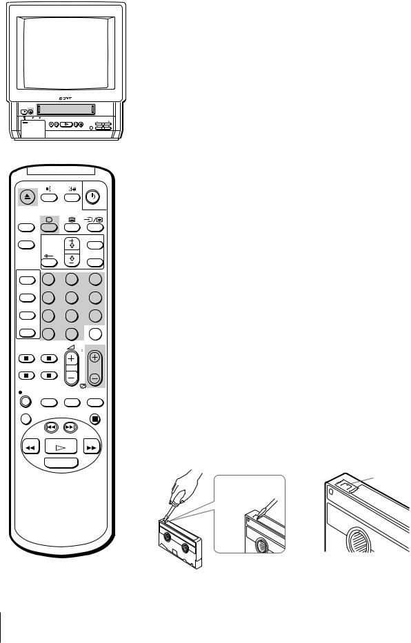 SONY KV-21V6B, KV-14V6B User Manual