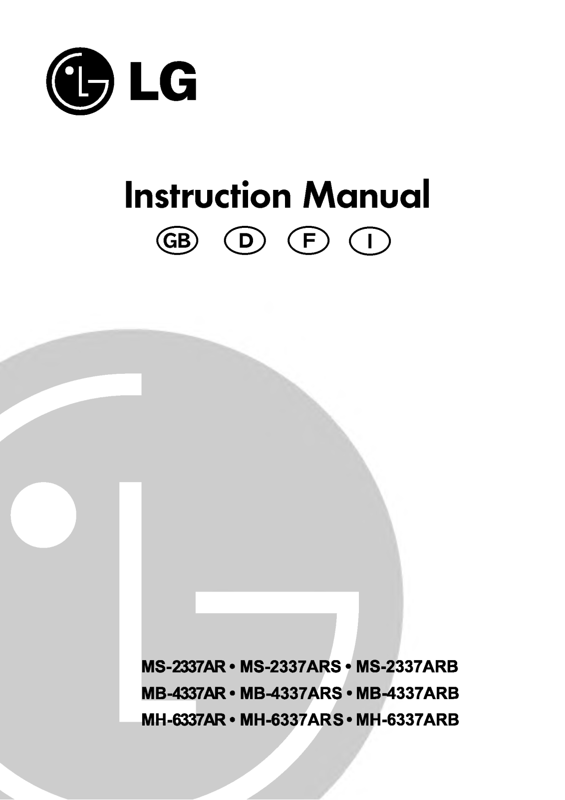 Lg MS-2337-AR User Manual