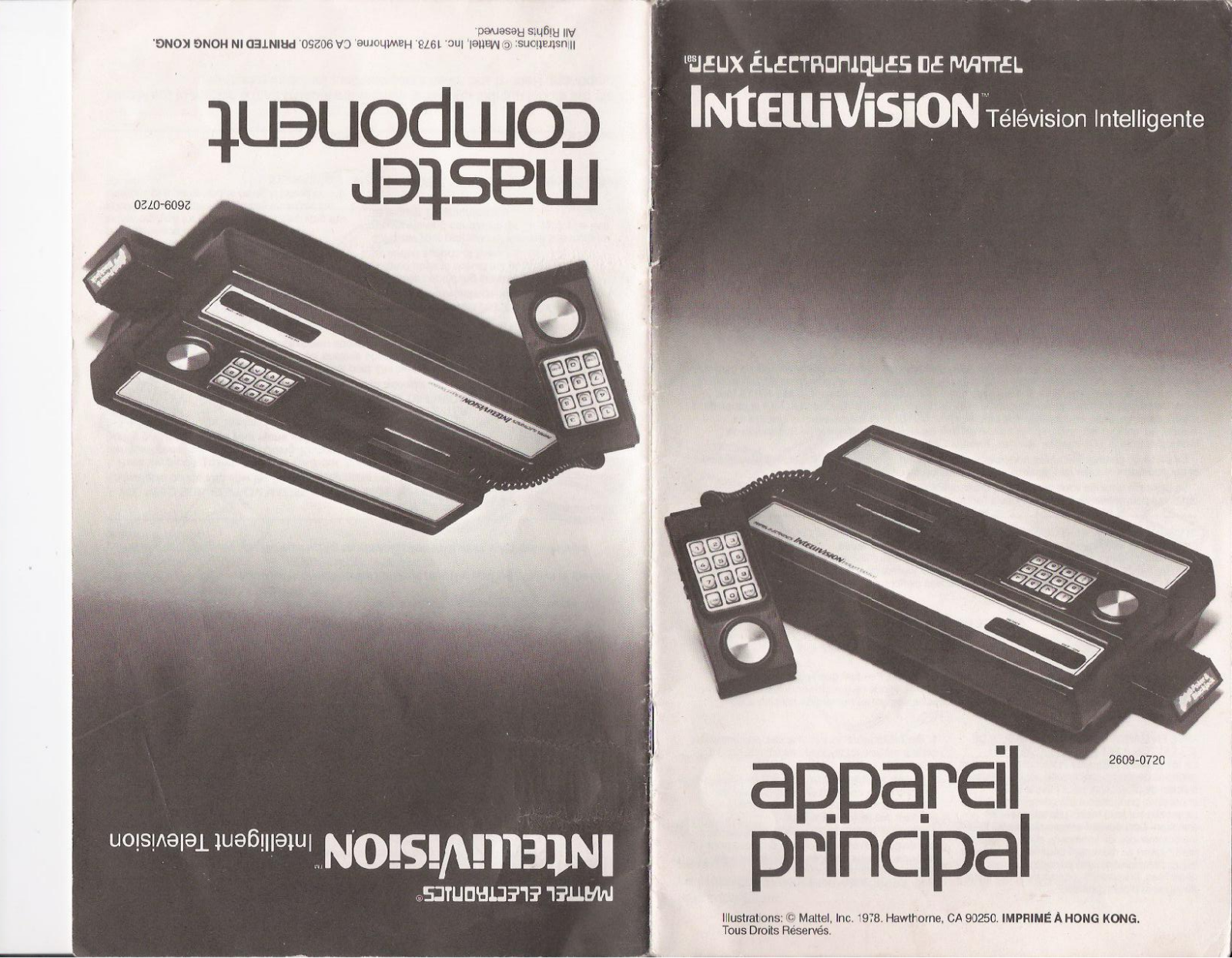 MATTEL Intellivision User Manual