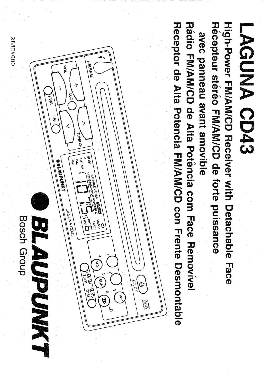 Blaupunkt CD43 User Manual