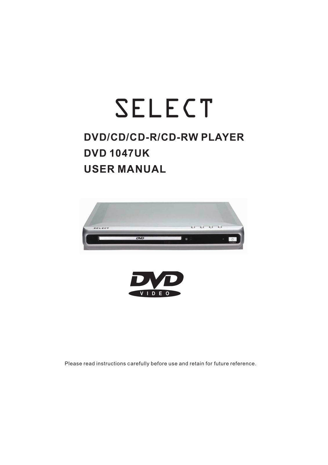 CURTIS DVD1047UK User Manual