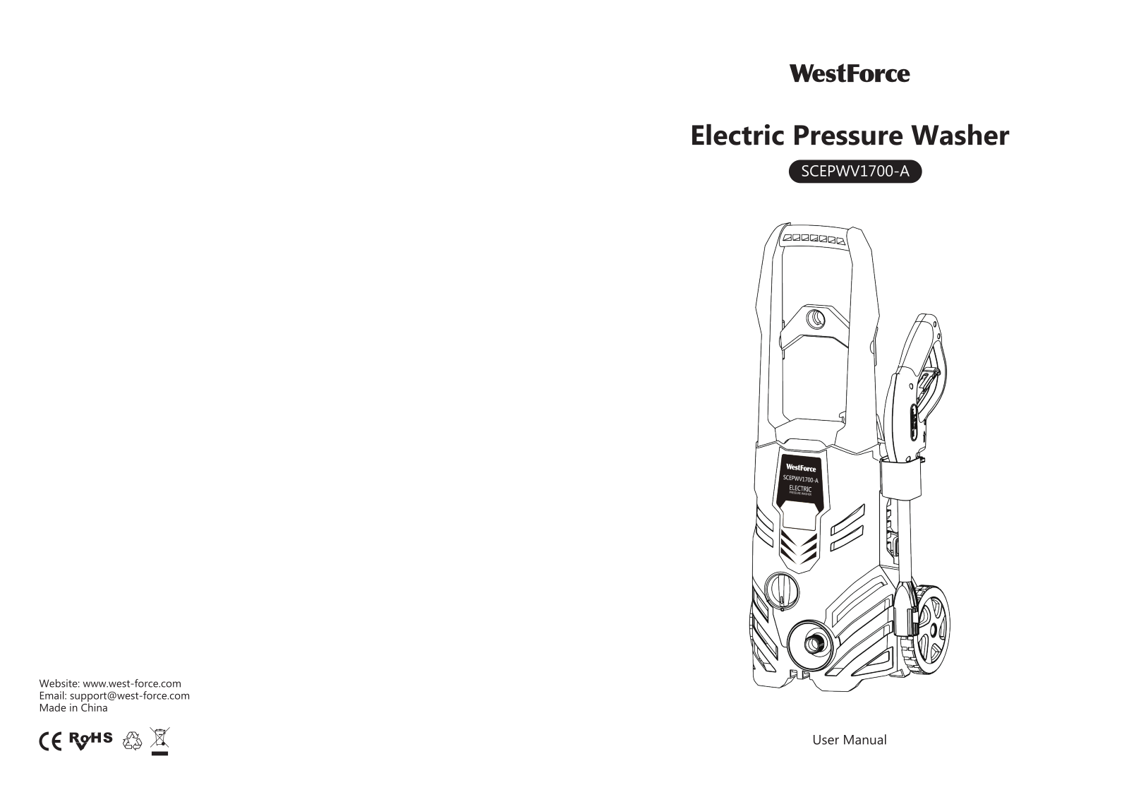 WestForce SCEPWV1700-A User's Guide