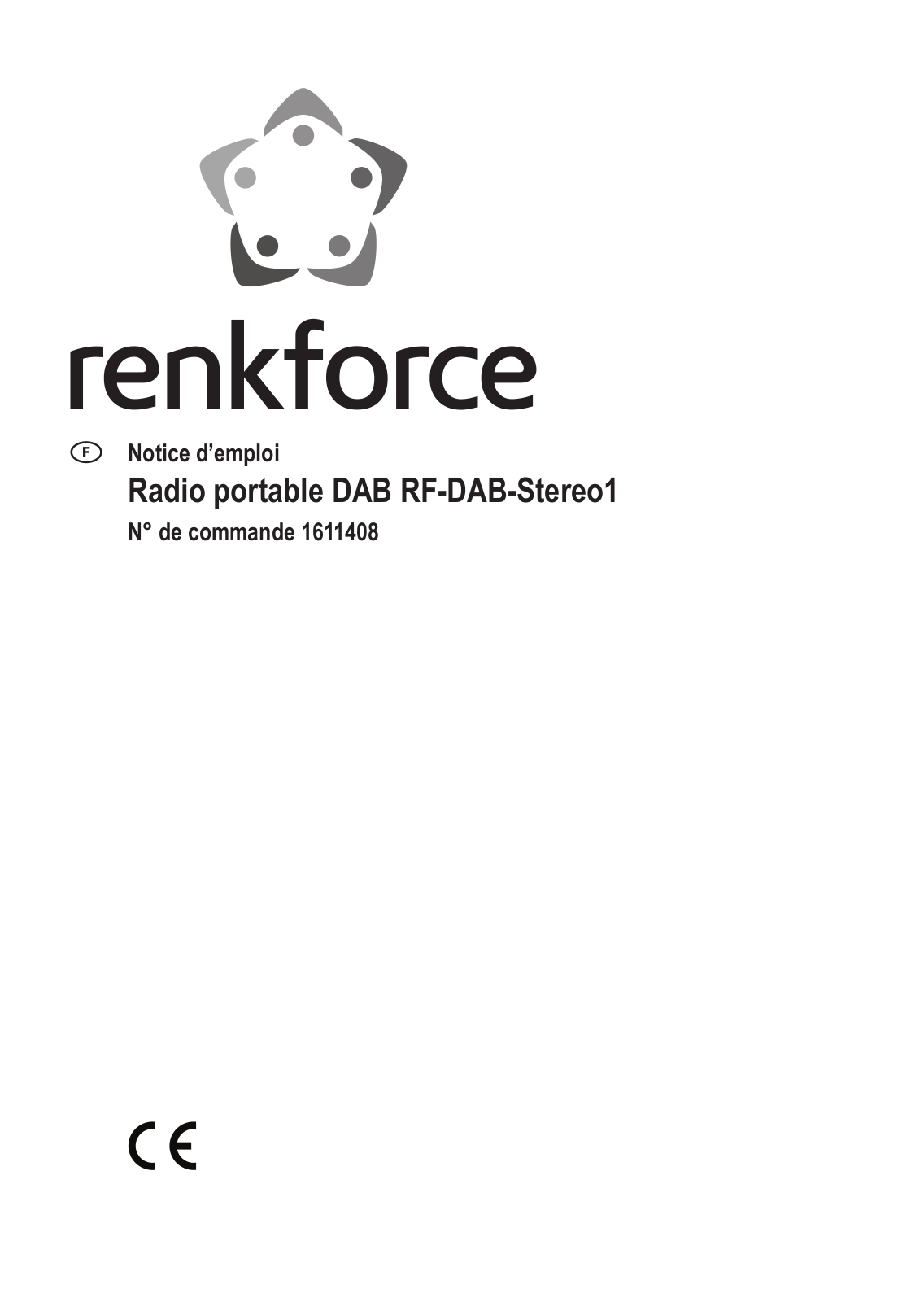 Renkforce 1611408 Operating Instructions