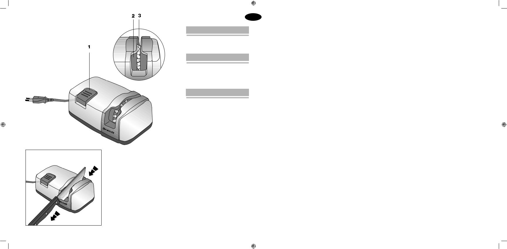 BRANDT COU15 User Manual