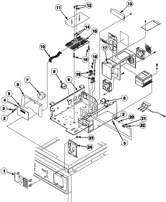 Unimac UC125VNV-Extractor Parts Diagram