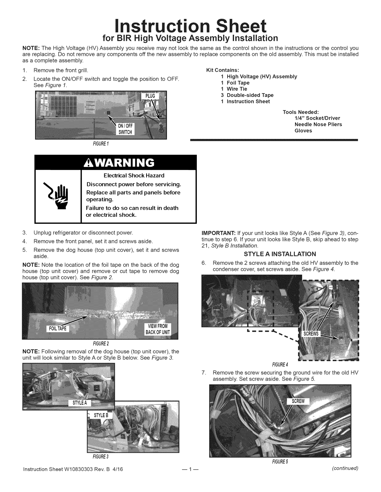 KitchenAid KBRP36FKS00, KSSV42FMM00, KSSV42FMS00, KSSS48QMW00, KSSS48QKX02 Installation Guide