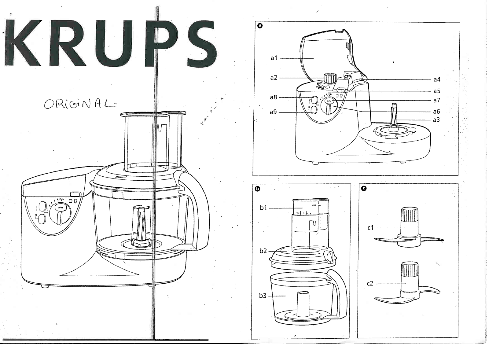 KRUPS GRB2 User Manual