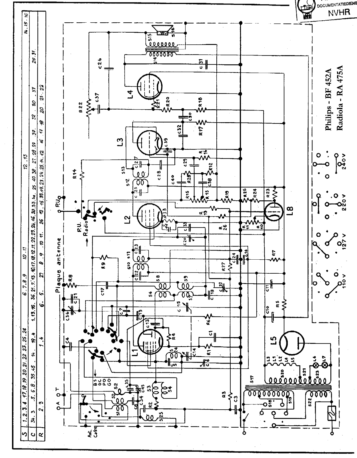 Radiola RA-475A Service Manual