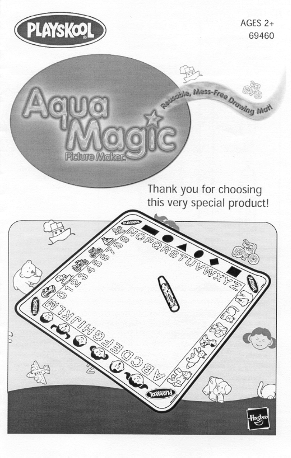 HASBRO Aqua Magic Picture Maker User Manual