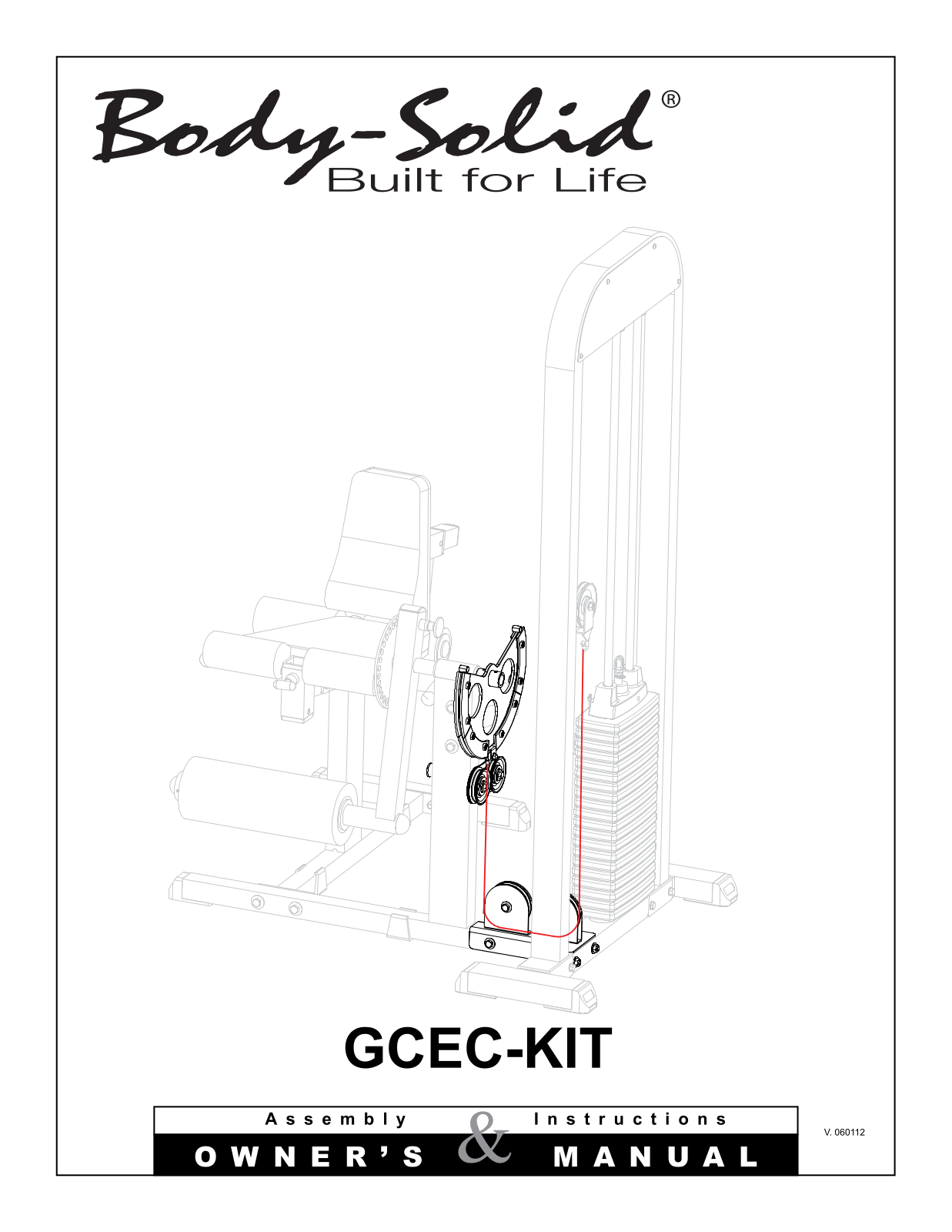 Body-Solid GCEC-KIT Assembly Instructions - ManualMachine.com