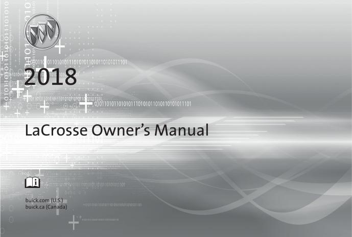 Buick LaCrosse 2018 Owner's Manual