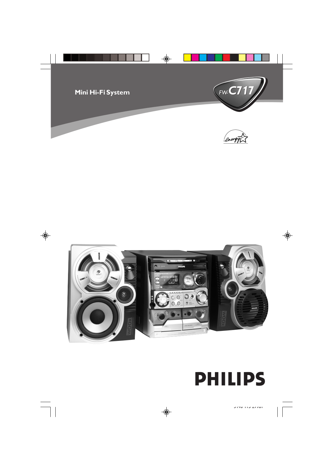 Philips FW-C717 User Manual