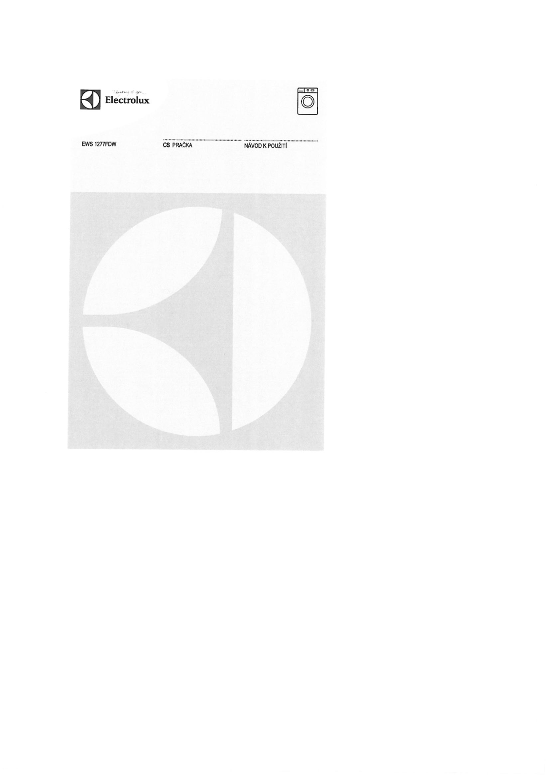 Electrolux EWS1277FDW User Manual