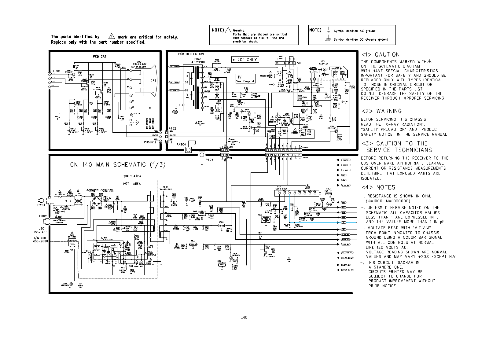 Daewoo CN-140 Service Manual